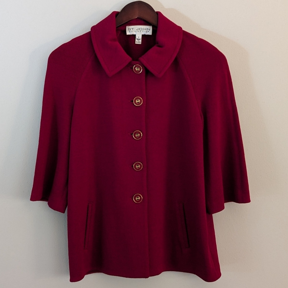 St. John Collection Red Jacket